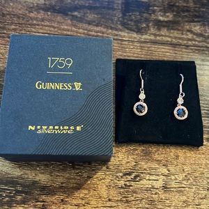 Guiness Newbridge Silverware Collaboration Earrings